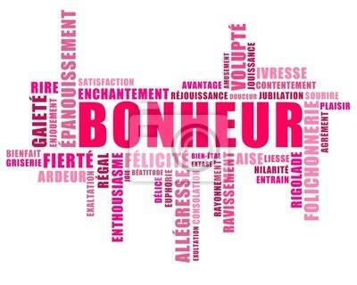 champ lexical de bonheur|20 Synonymes de Bonheur (les + utilisés).